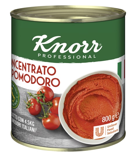 Concentrato di pomodoro (koncentrat pomidorowy 28%-30%) Knorr Professional 0,8kg - 